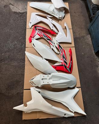 Plastiche sella honda crf 250/450 2013/14/15/16