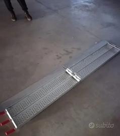 Rampa da carico pieghevole in alluminio 