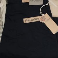 pantaloni di cotone blu