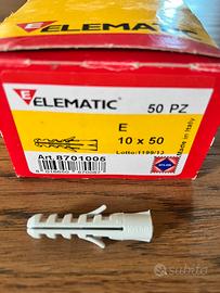 Tasselli Elematic 10x50 scatola da 50