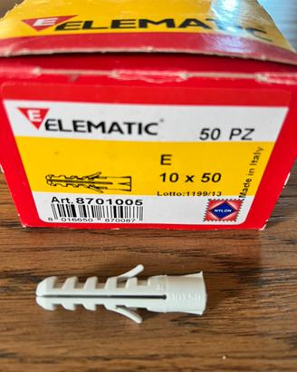 Tasselli Elematic 10x50 scatola da 50