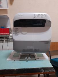 video proiettore Epson EB 375 wi con telo