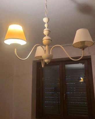 Lampadario  con lumi