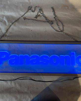 Insegna luminosa Panasonic