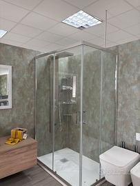 BOX DOCCIA SCORREVOLE 100 X 80 CM IN PROMOZIONE!