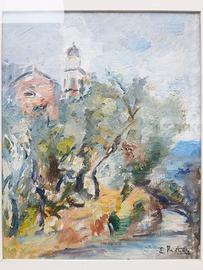 E. Pastorio - paesaggio 50x40