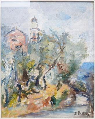 E. Pastorio - paesaggio 50x40