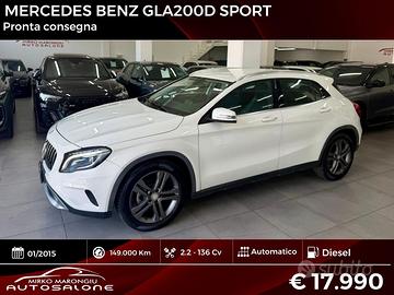 Mercedes GLA 200 CDI Automatic Sport FINANZIABILE