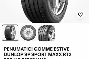 Cerchi Mak Rally 17 + Dunlop Sp Sport