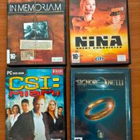 4 Videogiochi PC  