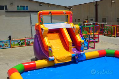 Scivoli per Piscine Gonfiabili Giochi Acquatici