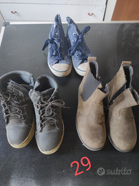 Scarpe bambino varie misure