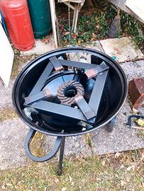 barbecue modificato per gpl