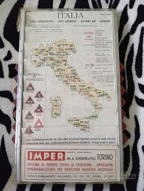 carta automatica d'italia, anni 50, perfetta