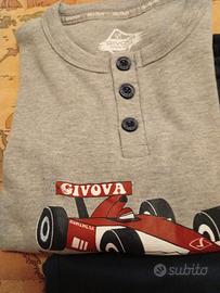 Pigiama Givova 5/6 anni Nuovo