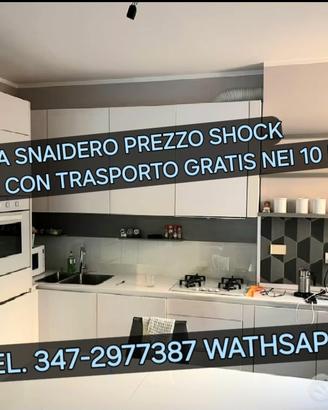 SNAIDERO CUCINA AFFAR.E TRASPORTO GRATIS NEI 10 KM