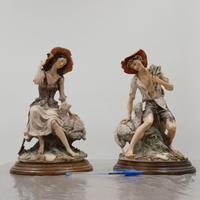 Statue ceramica capodimonte Giuseppe Armani