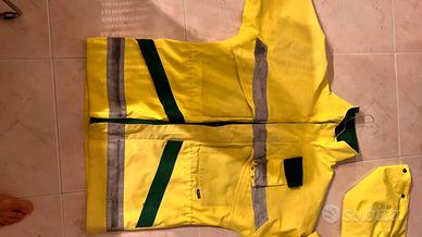 Giacca impermeabile alta visibilità, taglia L