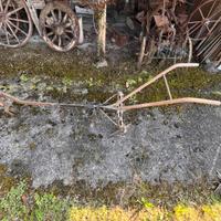 Aratro a mano d'epoca