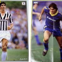 Maxi POSTER Guerin Sportivo 1983 JUVENTUS - VERONA