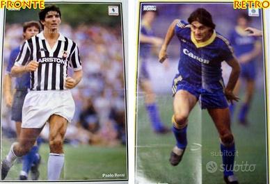 Maxi POSTER Guerin Sportivo 1983 JUVENTUS - VERONA