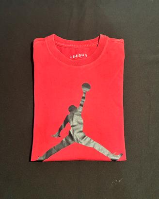 Maglia Nike Jordan Jumpman Rossa  taglia M