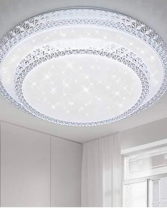 Plafoniera LED Da Soffitto Rotonda 36W Luce Dimmer