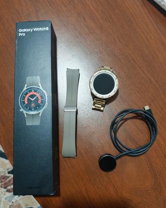 Samsung Galaxy Watch 5 pro titanio 