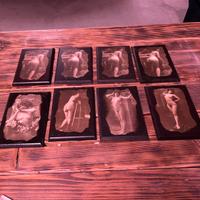 Set di 8 quadretti vintage Decadimento Francese