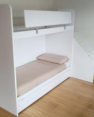 Letto  castello 3 posti