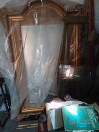credenza d.epoca ed specchio grande dimensioni