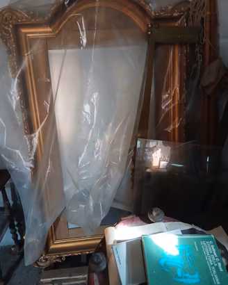 credenza d.epoca ed specchio grande dimensioni