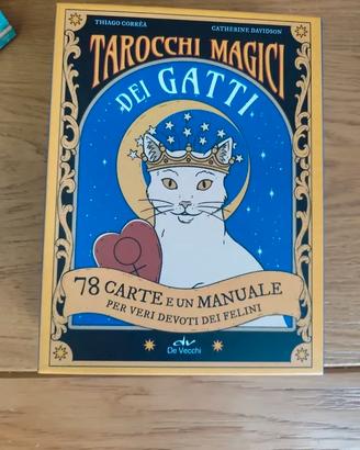 Tarot magici dei gatti - carte e guida