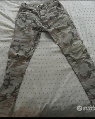 Jeans  fantasia camuflage