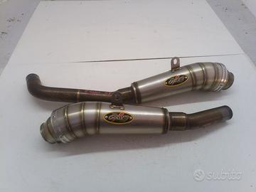 Kawasaki z1000 07 09 scarico terminale marmitta ga