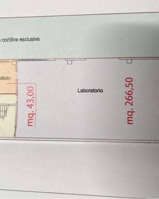 Immobile di 380 m² con 1 locale a Bomporto