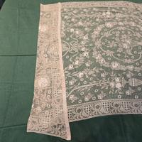 TENDA FILET REALIZZATA A MANO PEZZO UNICO