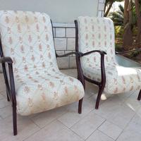 poltrone vintage Mitzi Ezio Longhi