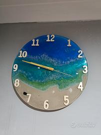 orologio da parete in resina 