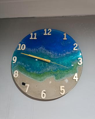 orologio da parete in resina 