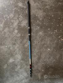 Lotto 4 canne da pesca usate telescopiche