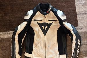Giubotto moto pelle Dainese Super Speed C2 TG 50