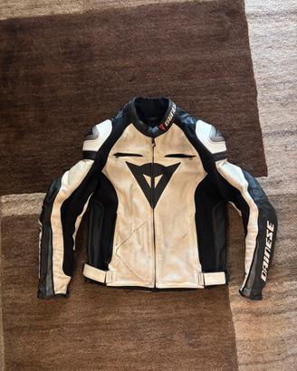 Giubotto moto pelle Dainese Super Speed C2 TG 50