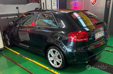 Audi A3 2010 nera 8p 1.8 TFSI 160 cv 3 porte