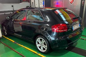 Audi A3 2010 nera 8p 1.8 TFSI 160 cv 3 porte