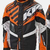 🟠 Giacca moto KTM ufficiale | Maniche Removibili 🟧