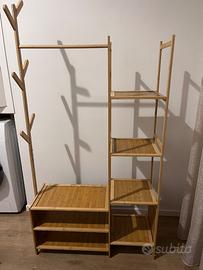 Stand appendiabiti Legno bambù