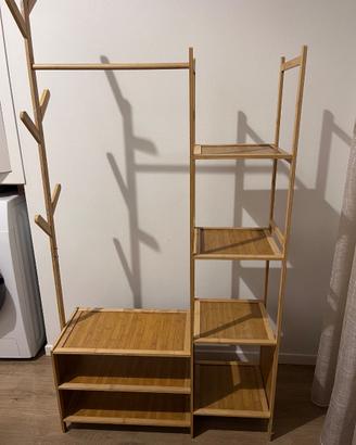 Stand appendiabiti Legno bambù