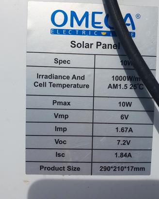 pannello solare 