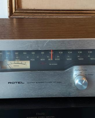 Sintonizzatore Rotel RT224 case in legno